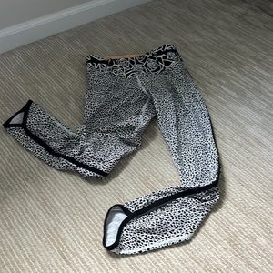 Lululemon leggings - cute reflective detailing around the ankles, used